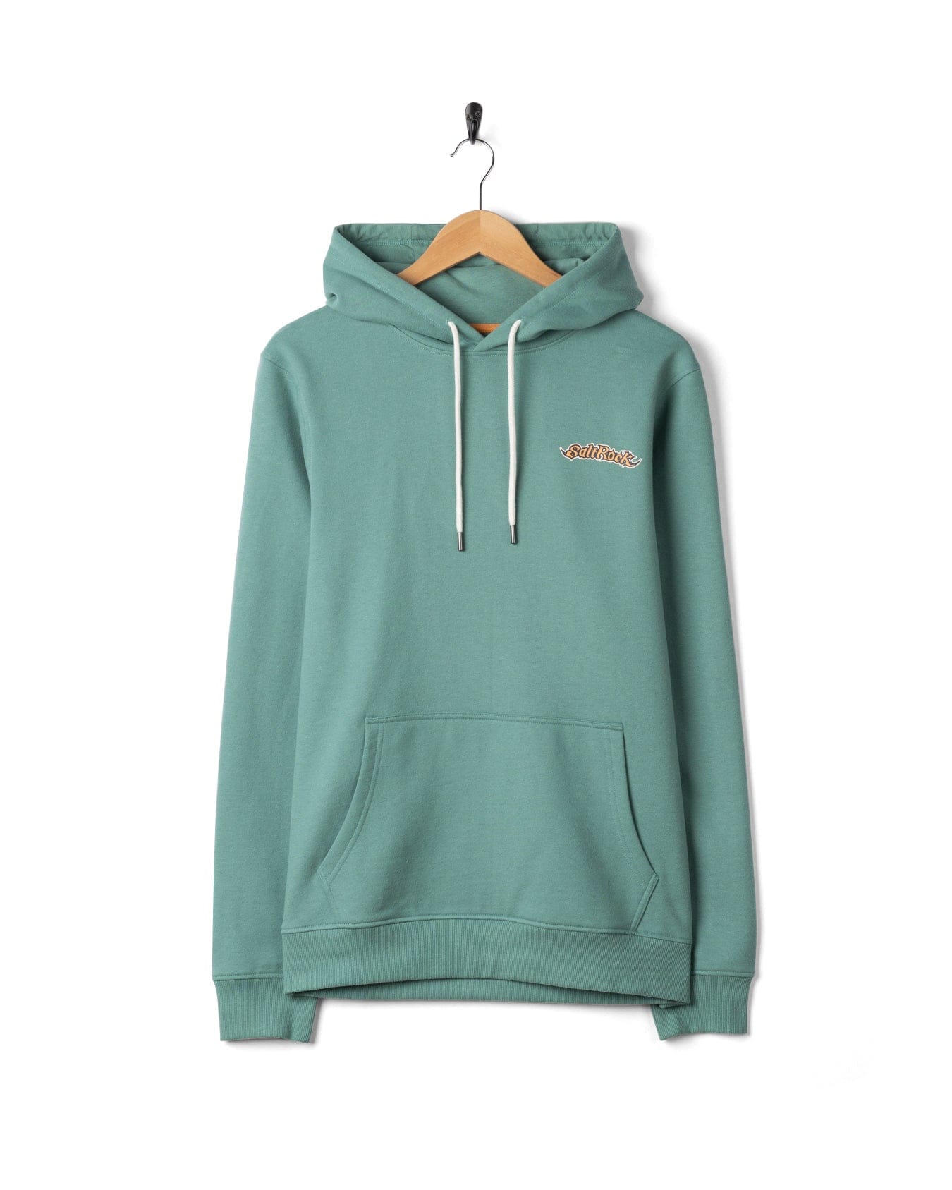 Heritage Logo  Mens Pop Hoodie in Blue