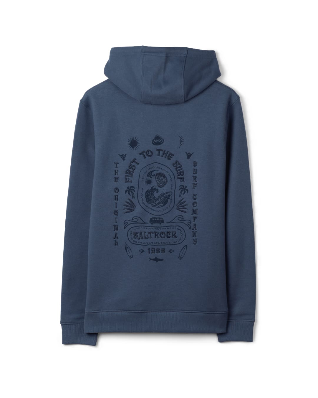 Cult Mens Pop Hoodie in Blue