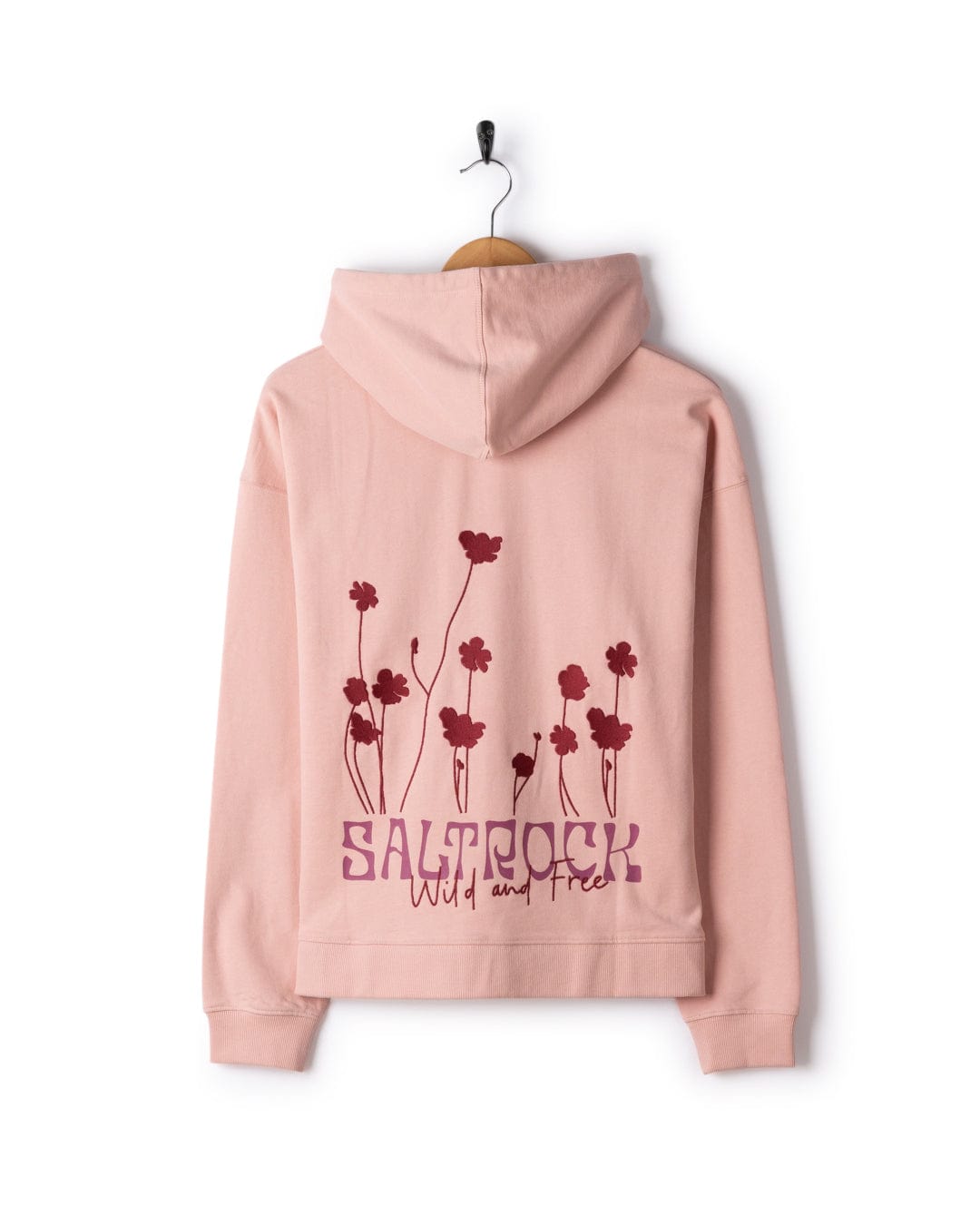Blossom - Womens Oversized Pop Hoodie - Pink