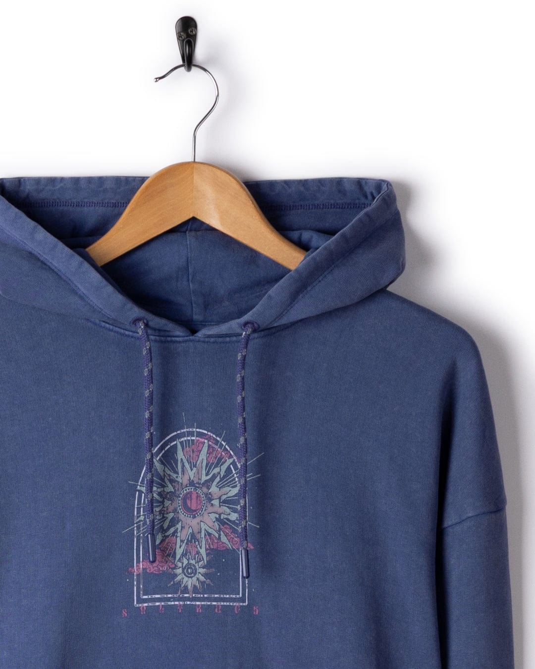 Eclipse - Womens Oversized Pop Hoodie - Purple