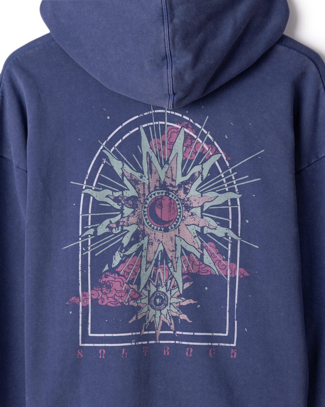 Eclipse - Womens Oversized Pop Hoodie - Purple