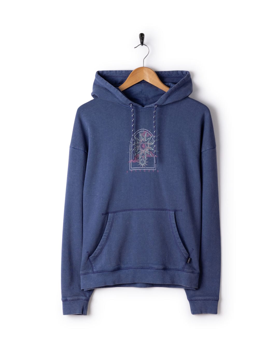 Eclipse - Womens Oversized Pop Hoodie - Purple