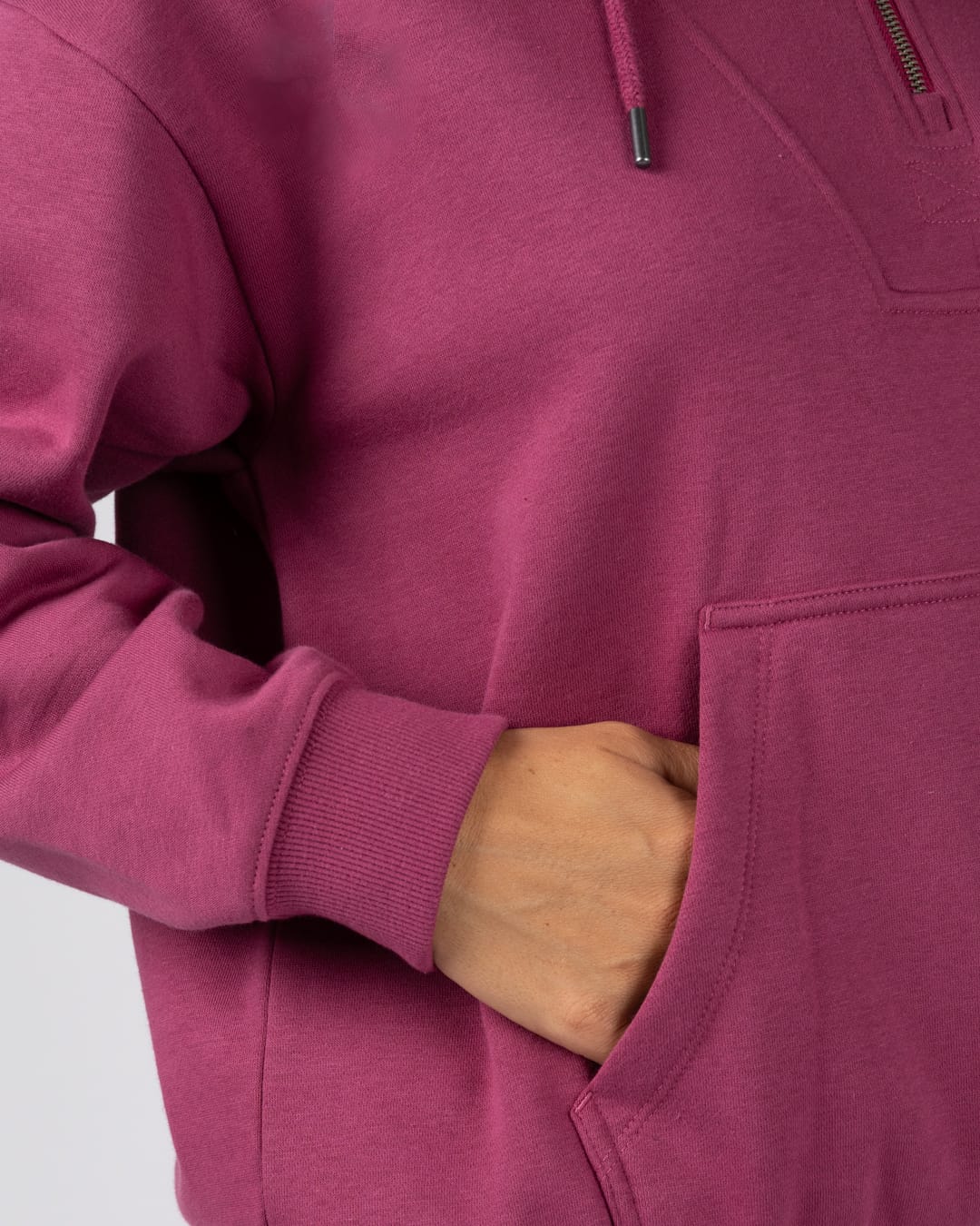 Take It Easy - Oversized Pop Hood - PURPLE