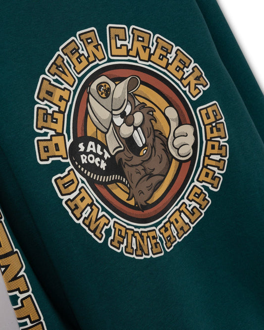 Beaver Creek - Kids Pop Hoodie - Teal