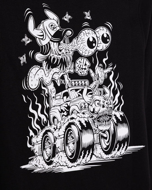 Creeper Cruise Control - Kids Pop Hoodie - Black