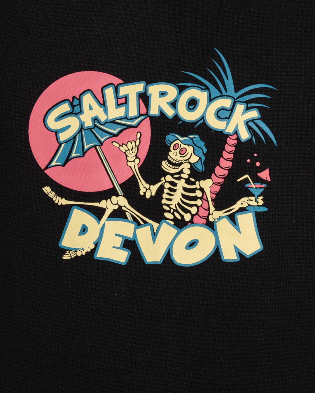 Sip N Dip Devon Kids Pop Hoodie in Black