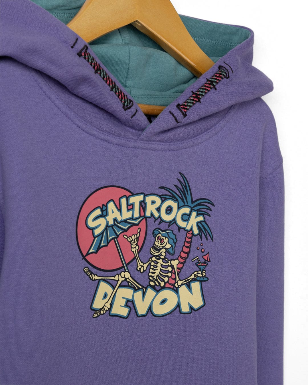 Sip “N” Dip Devon  - Kids Pop Hoodie Devon - Purple