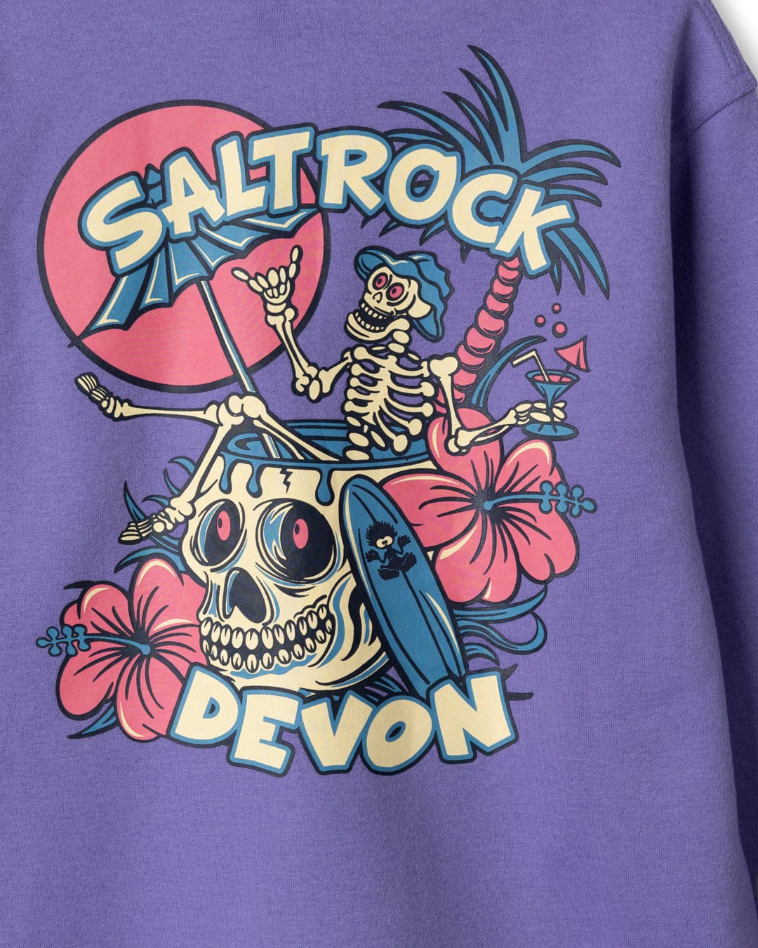 Sip “N” Dip Devon  - Kids Pop Hoodie Devon - Purple