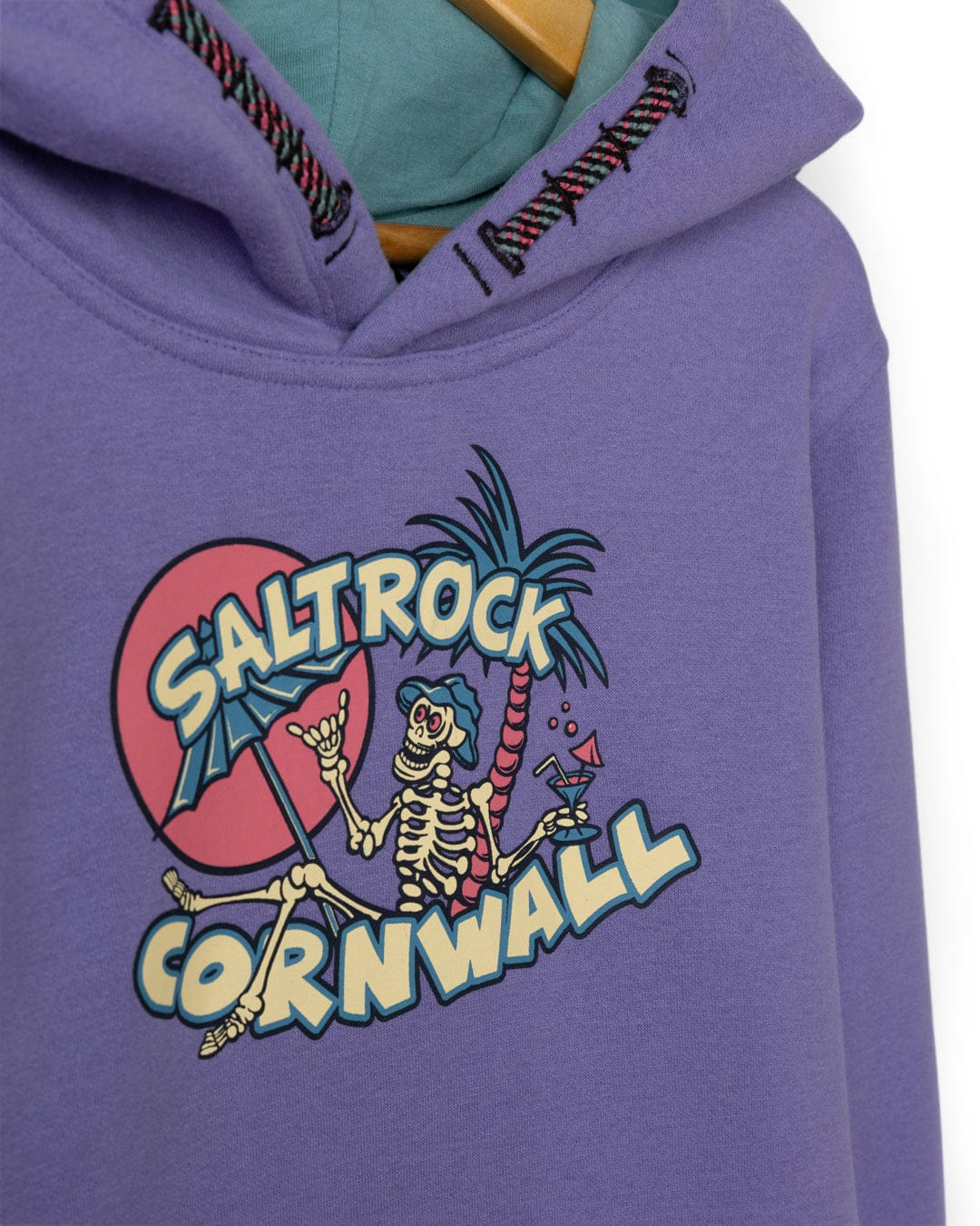 Sip “N” Dip Devon  - Kids Pop Hoodie Cornwall - Purple