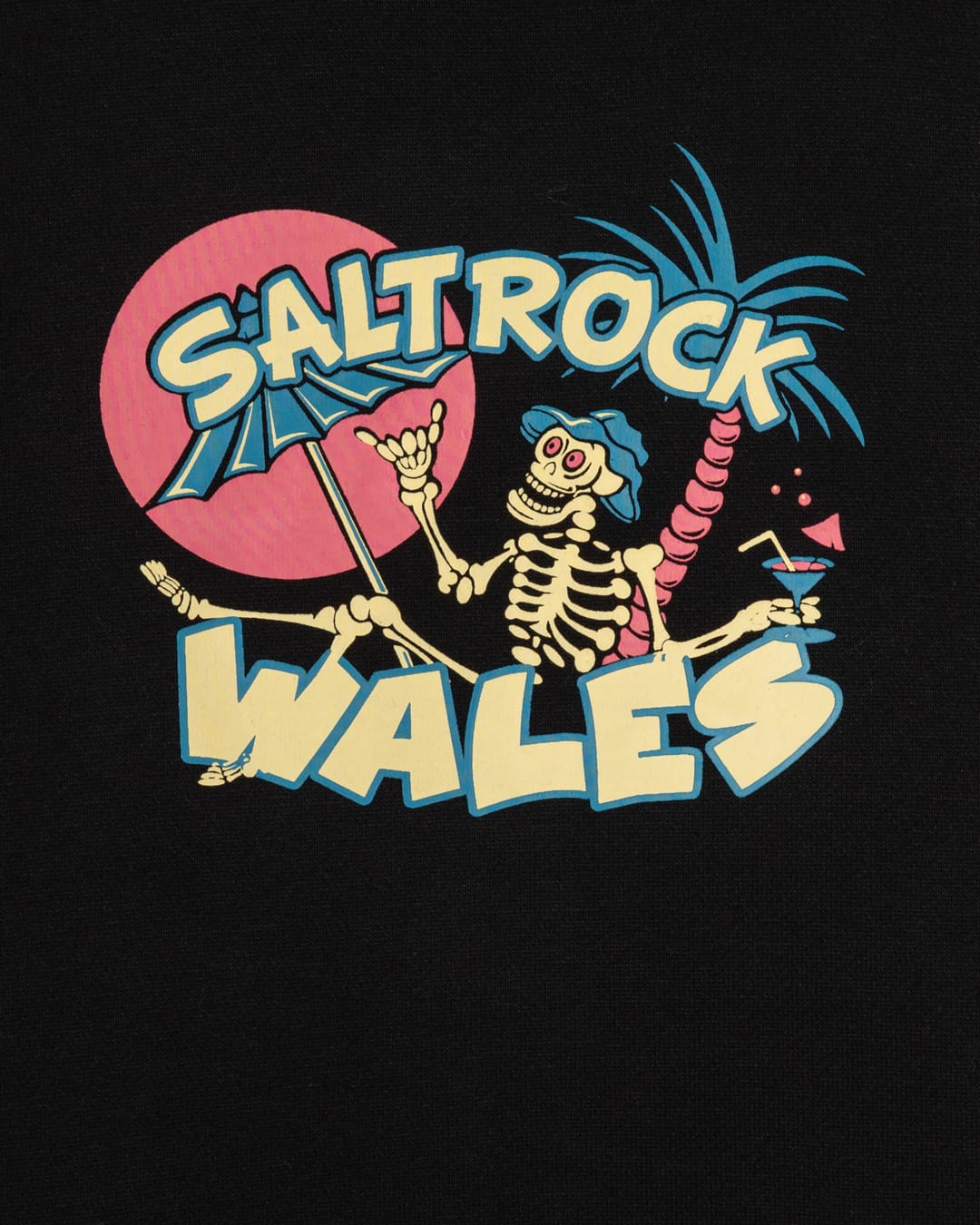 Sip N Dip Wales Kids Pop Hoodie in Black
