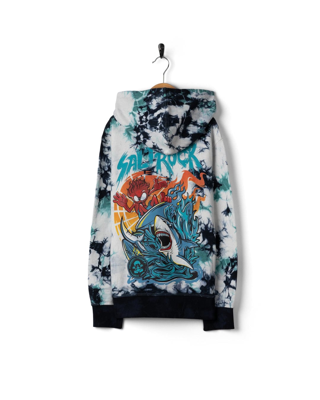 Jaws Kids Pop Hoodie in Bright Blue
