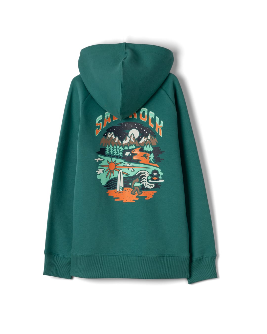 Base Camp Kids Classic Pop Hoodie in Green