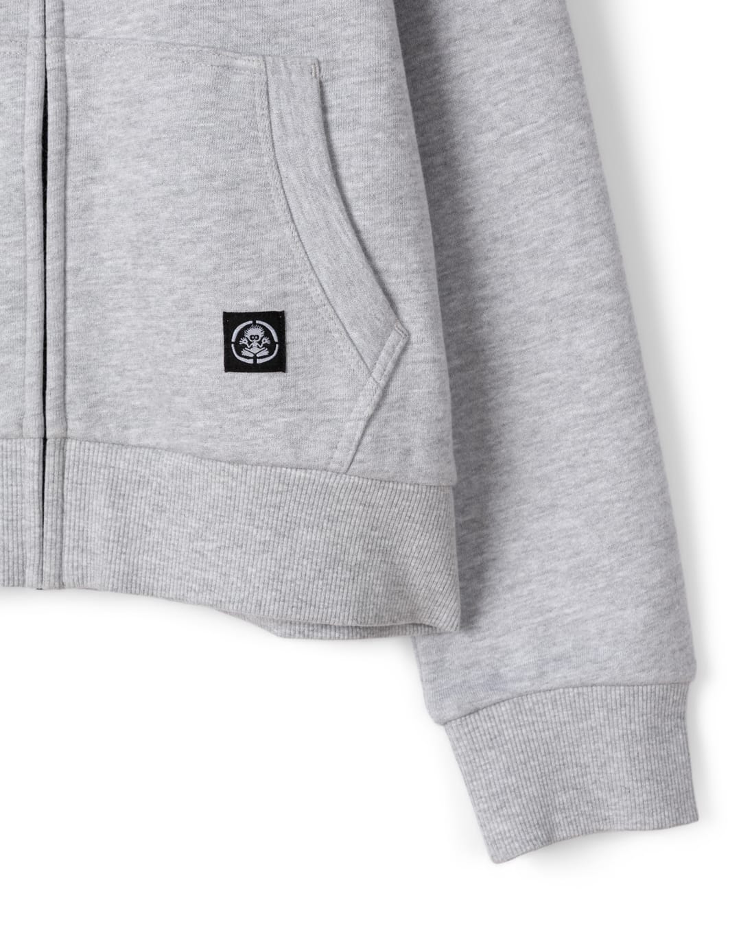 Tiger Trio - Zip Hood - GREY