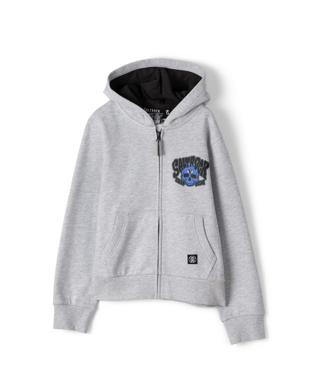 Tiger Trio - Zip Hood - GREY