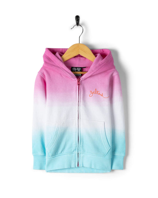 Manaia - Kids Zip Hoodie - Pink