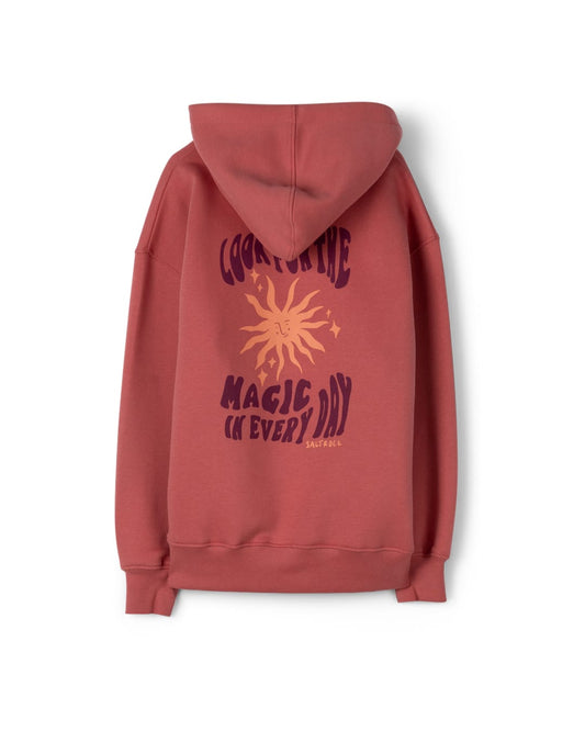 Magic Everyday Kids Oversized Pop Hoodie in Pink