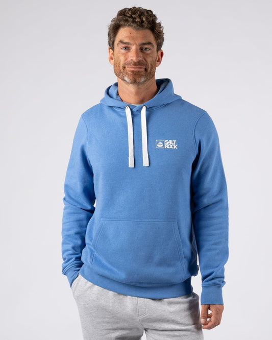 Saltrock Original - Mens Pop Hoodie - Blue