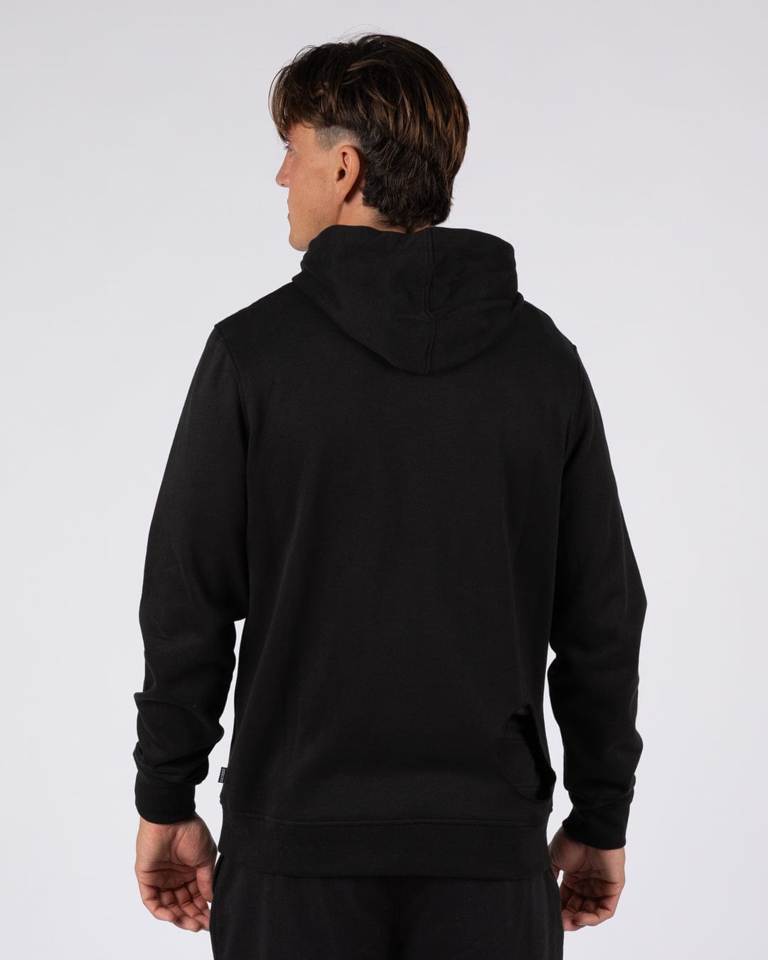 Saltrock Original - Mens Pop Hoodie - Black