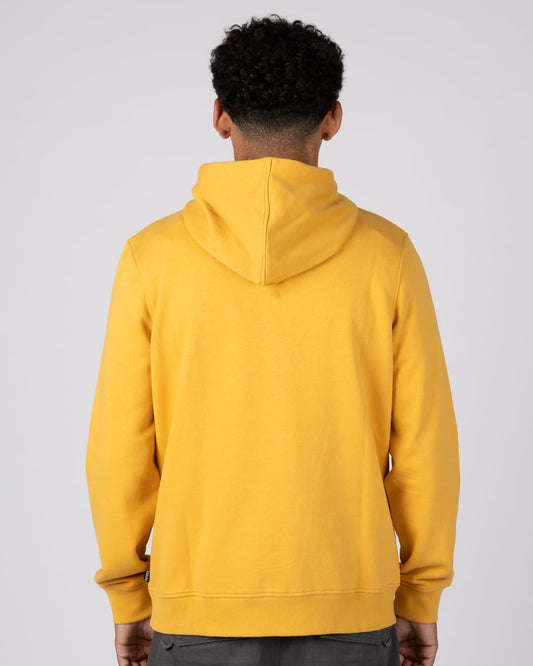 Essential Mens Pop Hoodie in Yellow