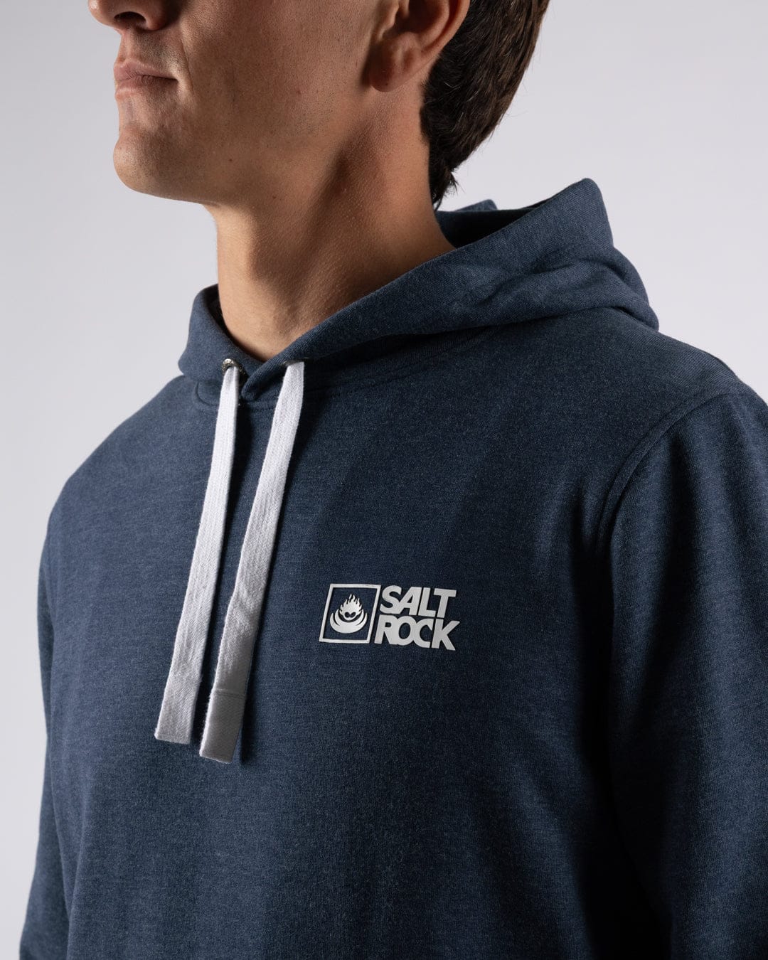 Saltrock Original - Mens Pop Hood - Blue Marl