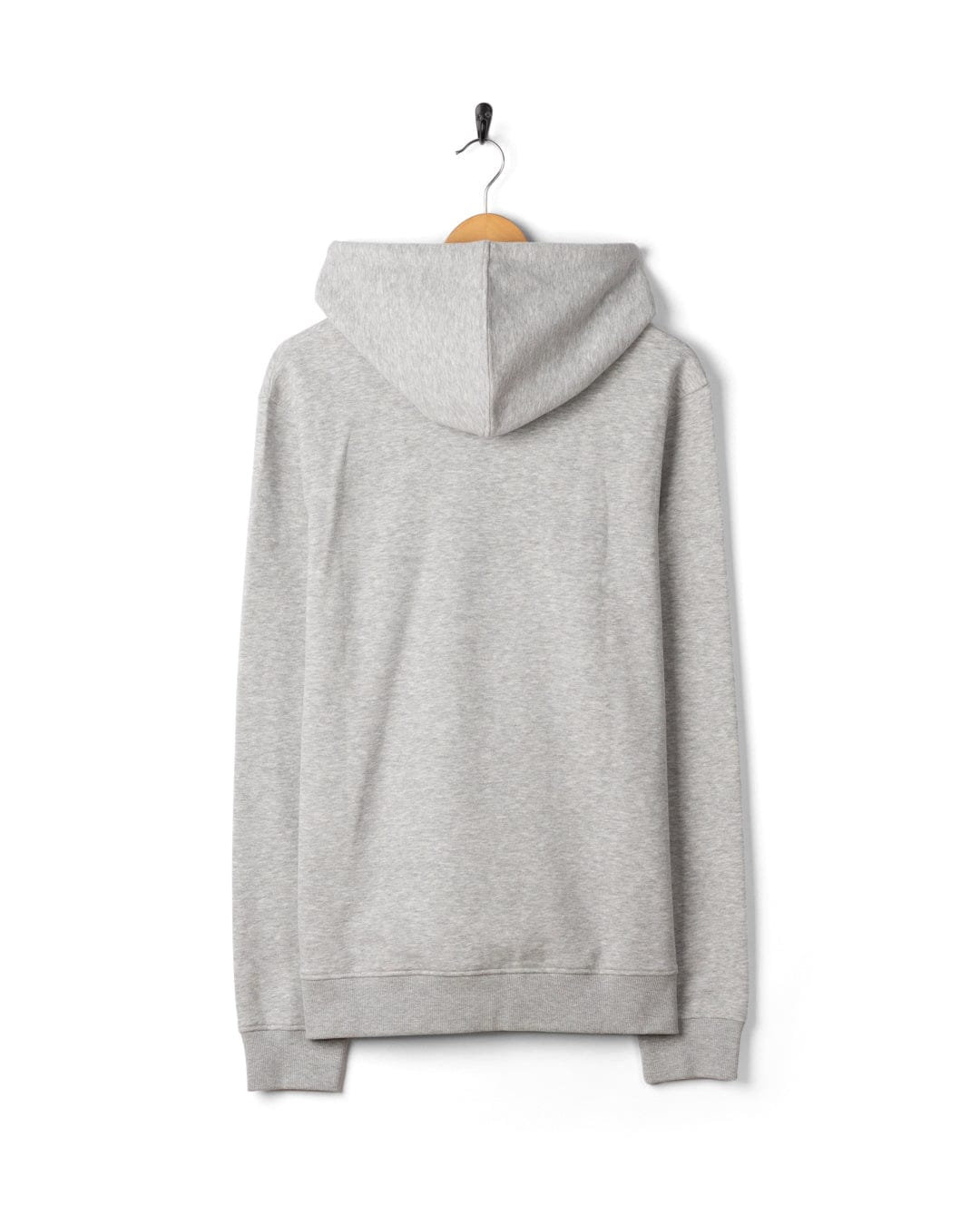 Tribal Stripe Mens Pop Hoodie in Grey