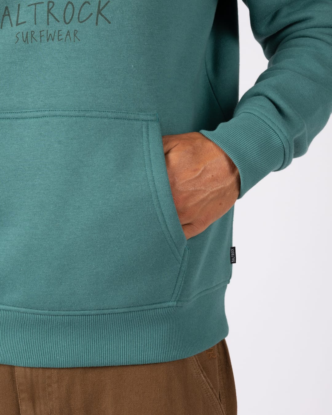 Surf Truck Mens Pop Hoodie In Dark Green