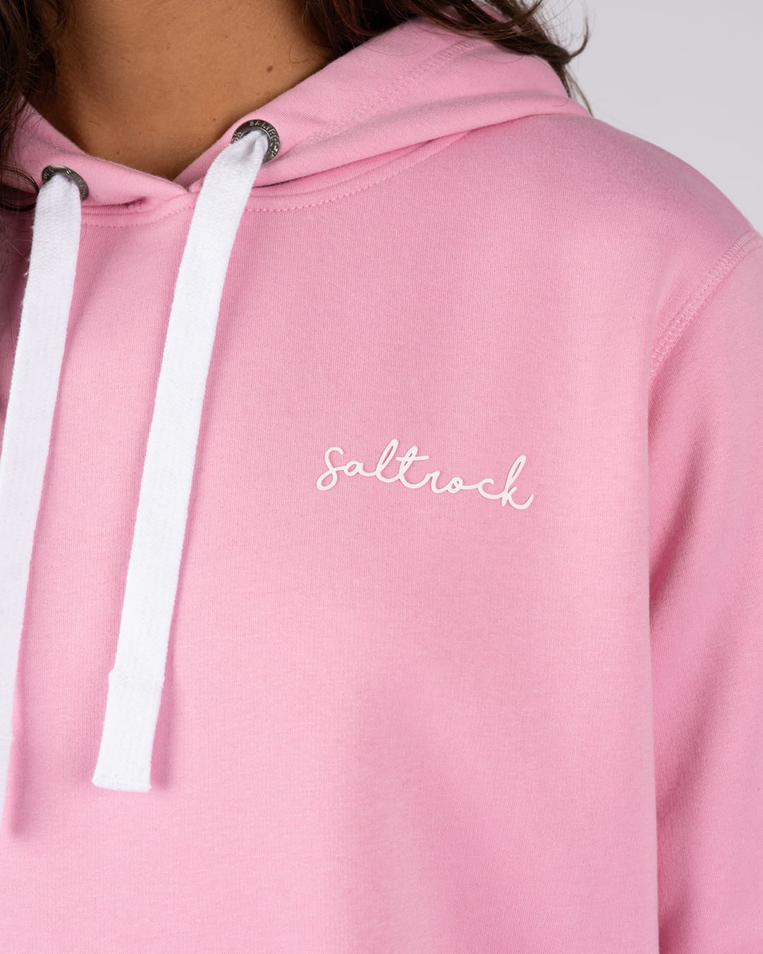 Essential Womens Pop Hoodie in Pink