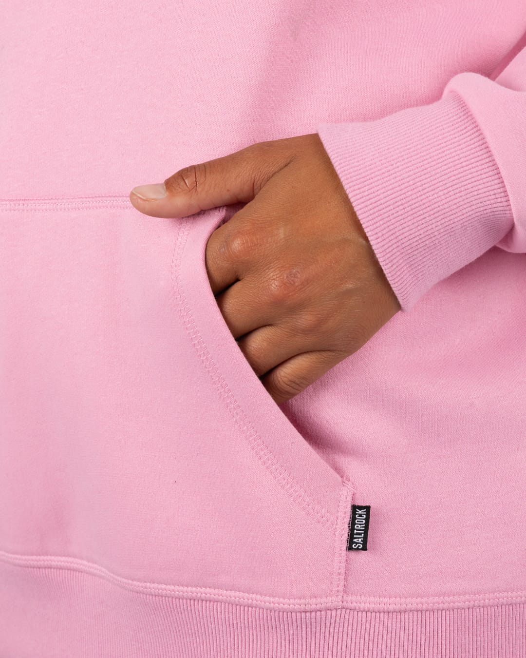 Essential Womens Pop Hoodie in Pink