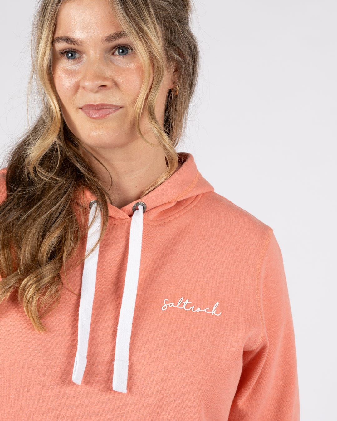 Velator - Womens Pop Hoodie - Coral