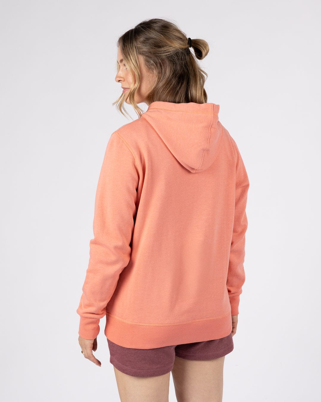 Velator - Womens Pop Hoodie - Coral