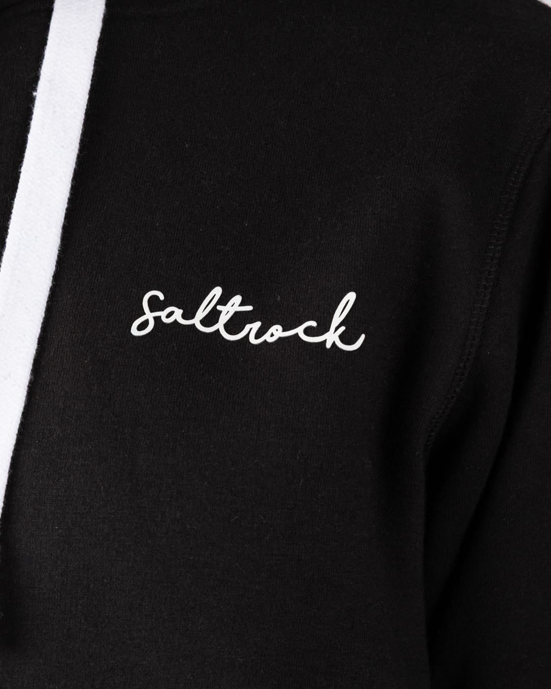Essential Womens Pop Hoodie in Black