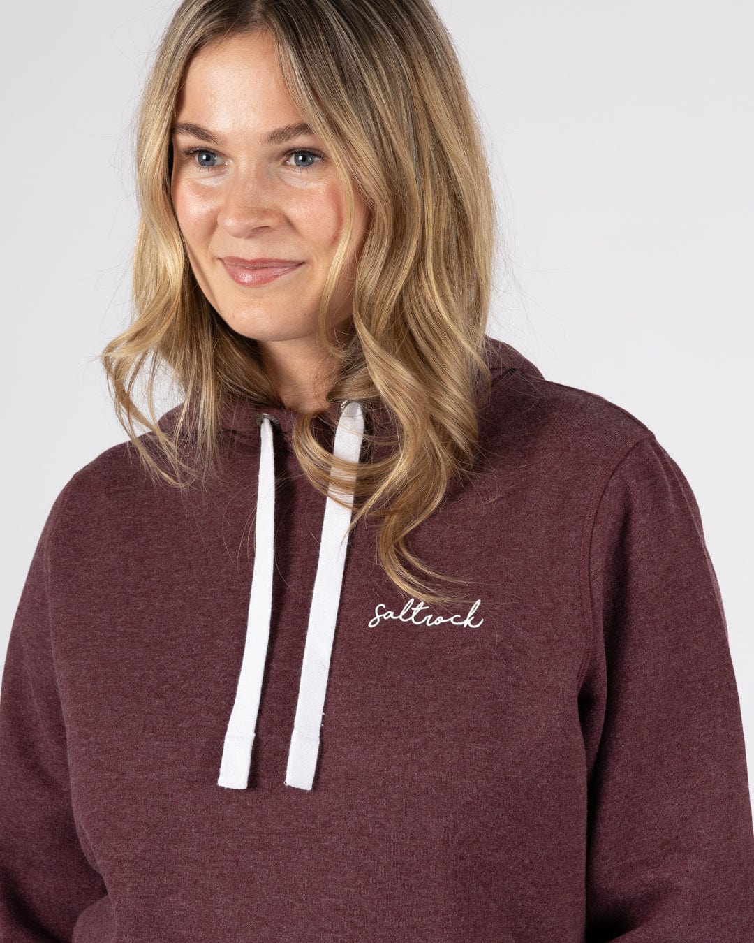 Velator - Womens Pop Hoodie - Dark Purple