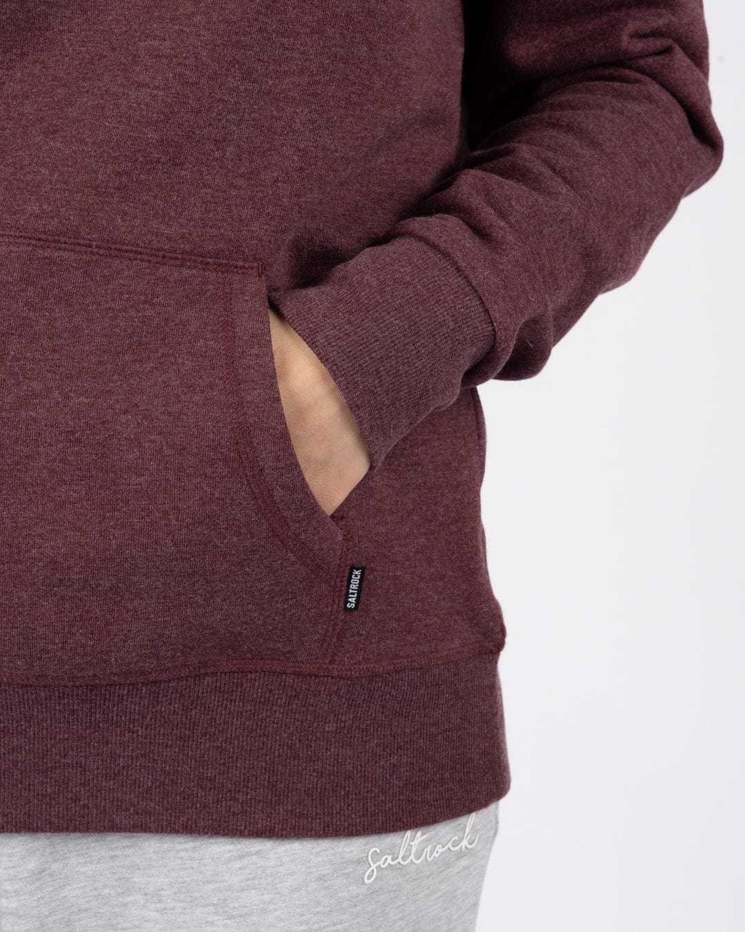 Velator - Womens Pop Hoodie - Dark Purple