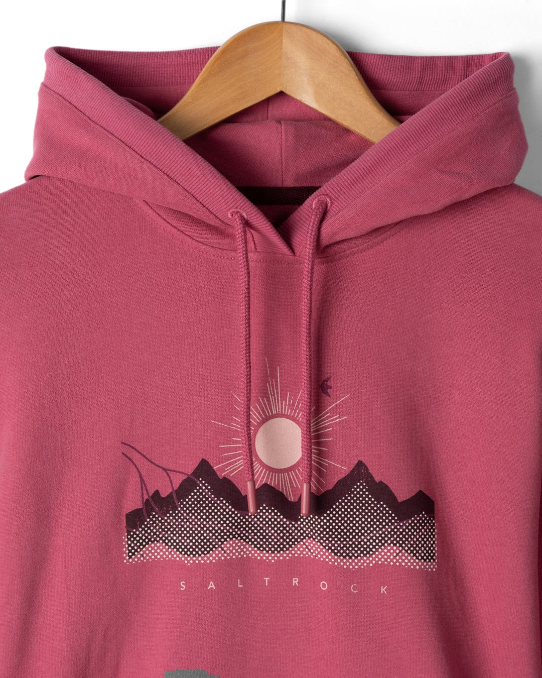 Horizon - Womens Pop Hoodie - Dark Pink