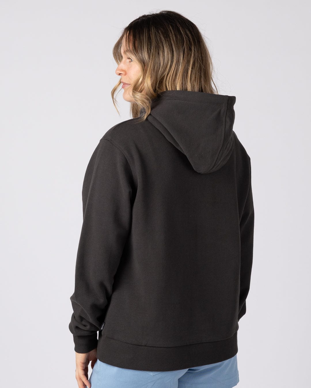 Golden Hour  Womens Pop Hoodie in Dark Grey