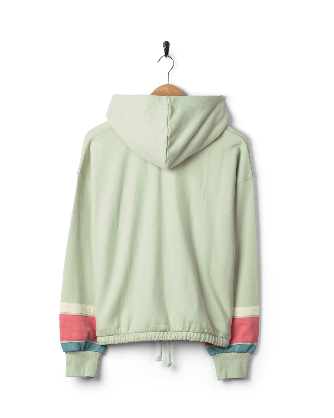 Sun Daze  Womens Pop Hoodie in Light Green