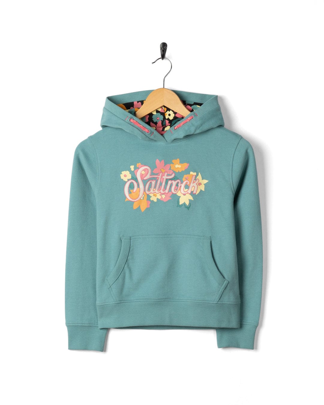 Trader Daze - Kids Pop Hoodie - Light Blue