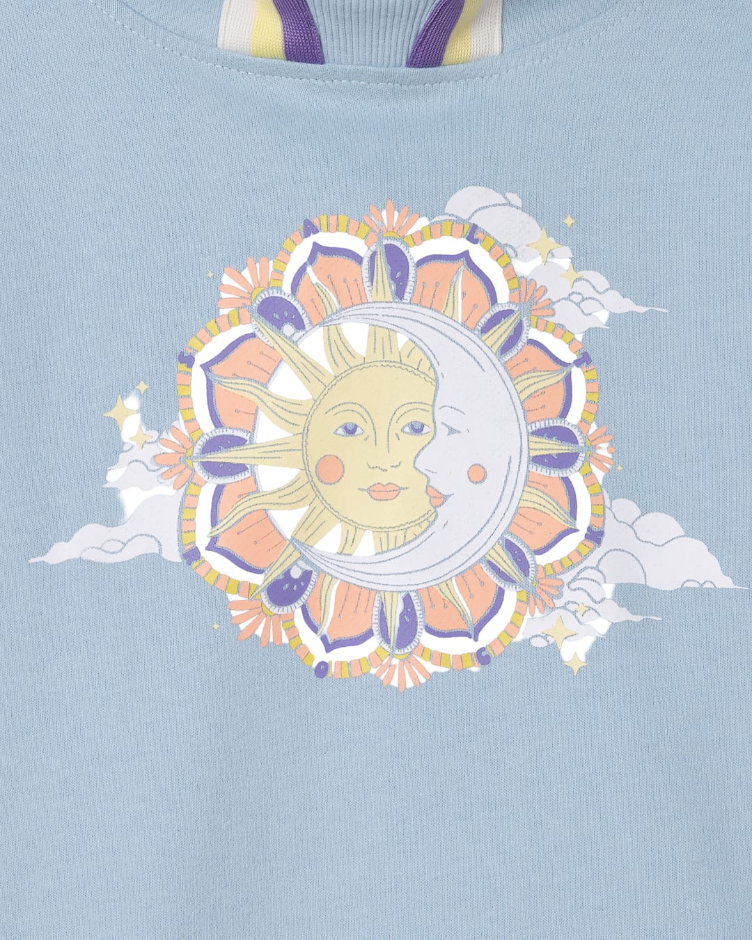 Midnight Kids Pop Hoodie in Light Blue