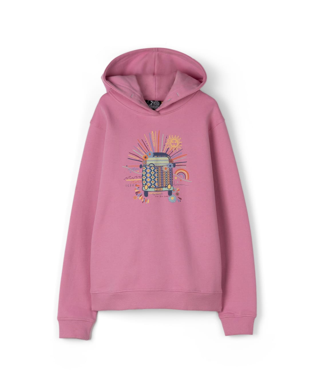 Patchwork Camper - Pop Hood - PINK