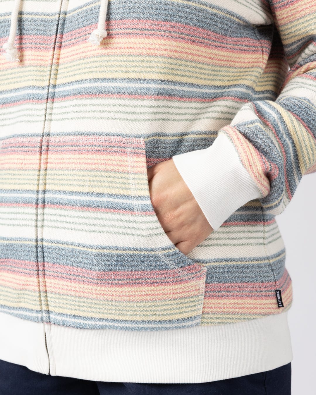 Delen  Womens Lined Hoodie in Multi