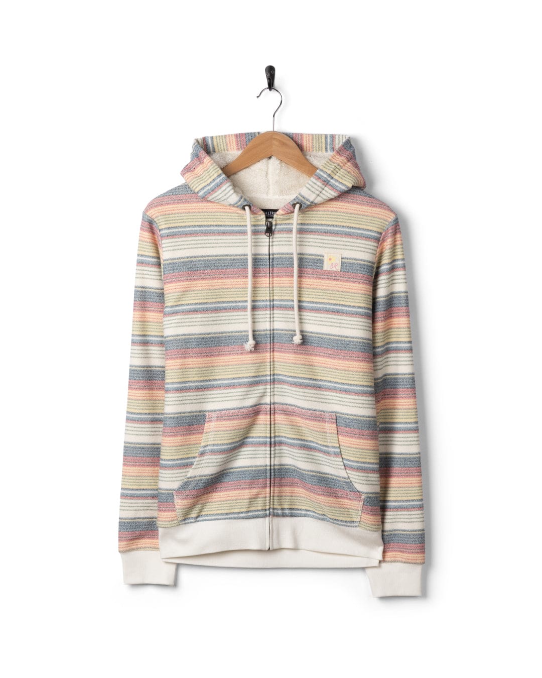 Delen  Womens Lined Hoodie in Multi