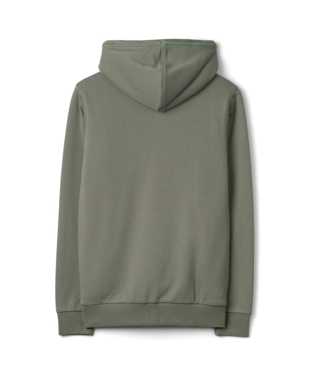 Tamsin Womens Borg Lined Hoodie in Green