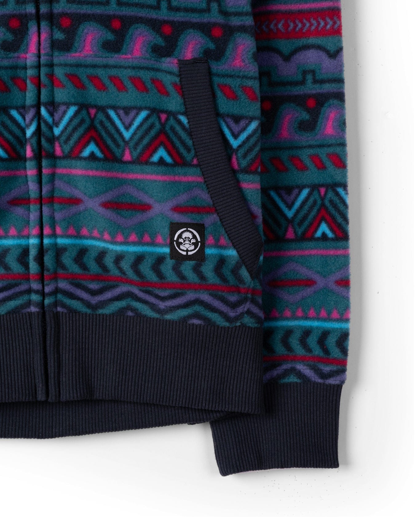 Treehouse  - Kids Microfibre Zip Fleece - Multi