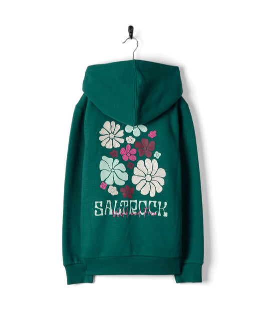 Bloom - Kids Borg Lined Hoodie - Teal