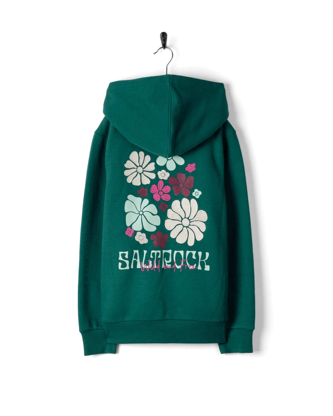 Bloom - Kids Borg Lined Hoodie - Teal