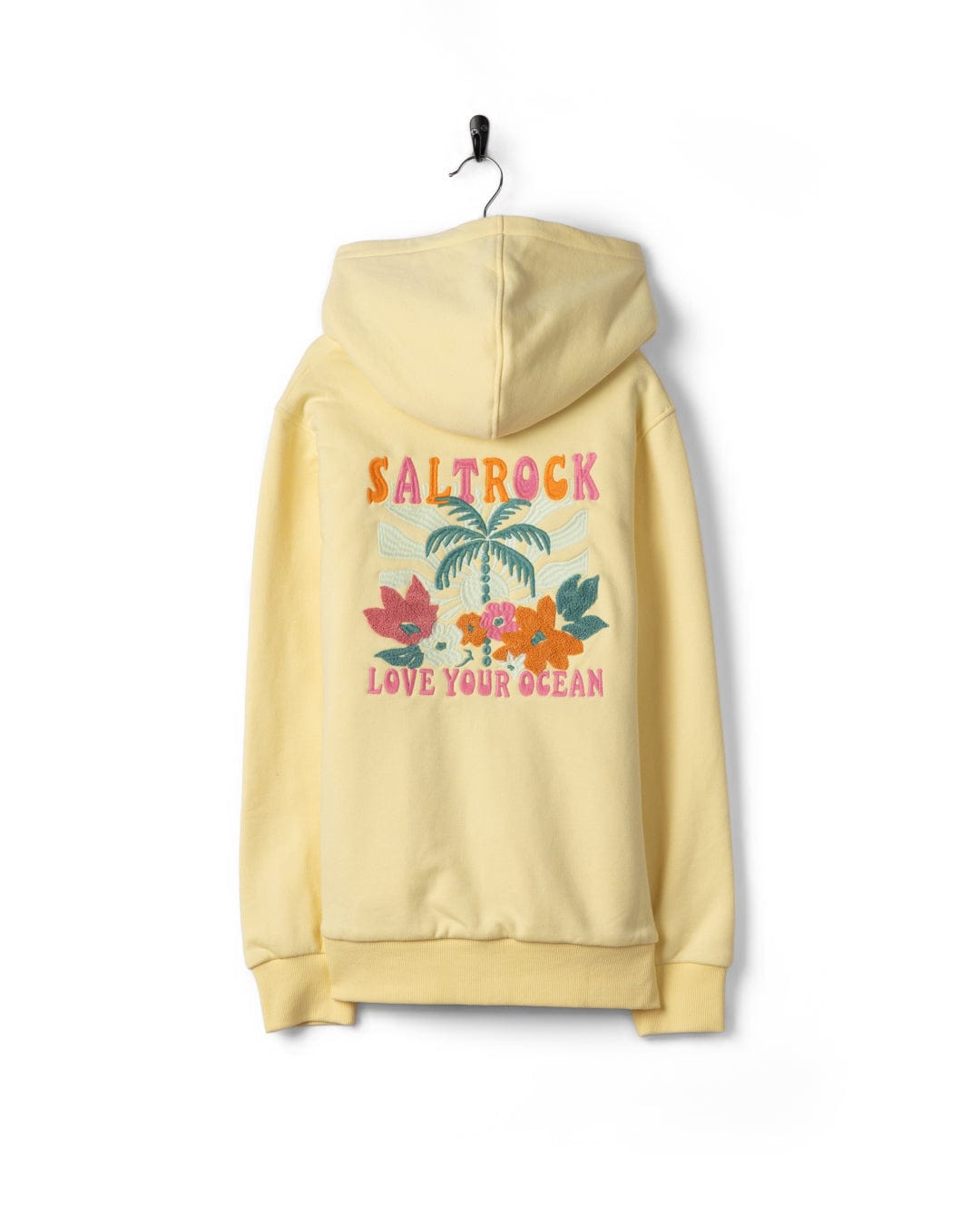 Sun Daze - Kids Lined Hoodie - Light Yellow