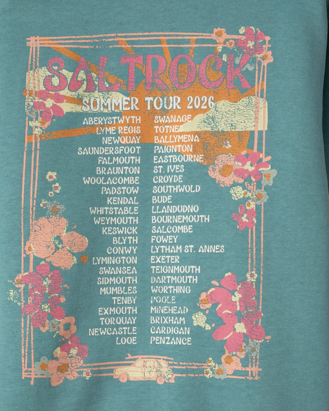 Highway Tour 26 - Kids Lined Hood - Light Blue