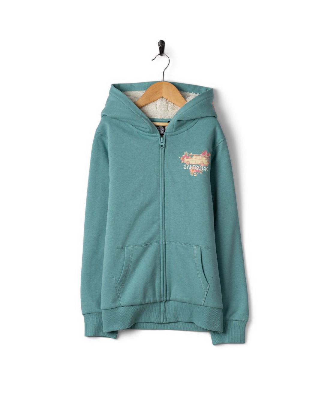 Highway Tour 26 - Kids Lined Hood - Light Blue