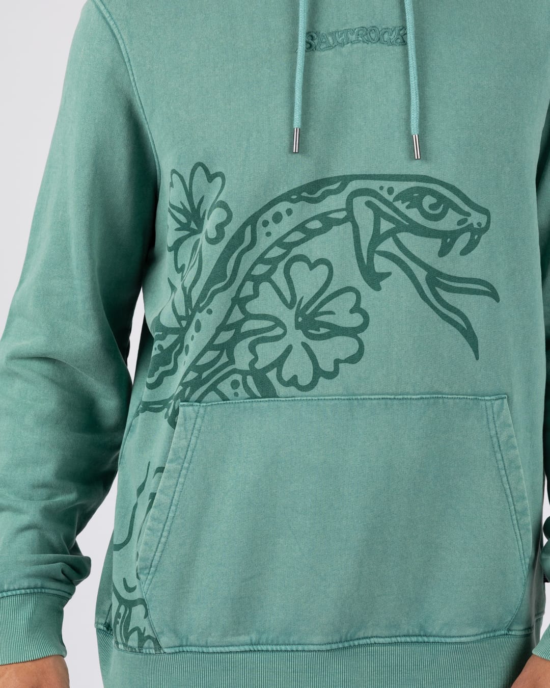 Yesterday's Youth Mens Pop Hoodie in Green