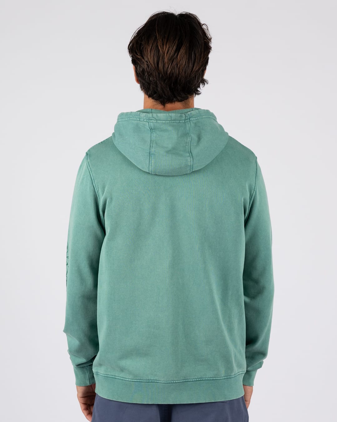 Yesterday's Youth Mens Pop Hoodie in Green
